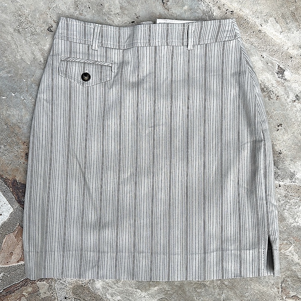 90’s Minimalist Parallel Mini Skirt